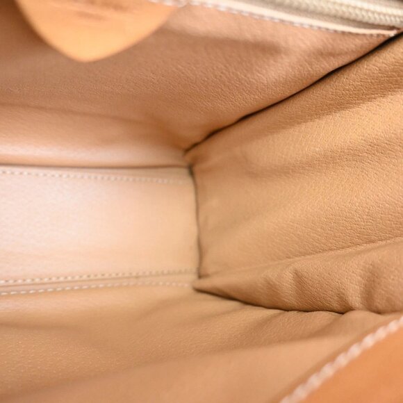 CELINE Macadam Circle Logo Shoulder Bag PVC Leather Brown GHW 88TA110 - Picture 12 of 16